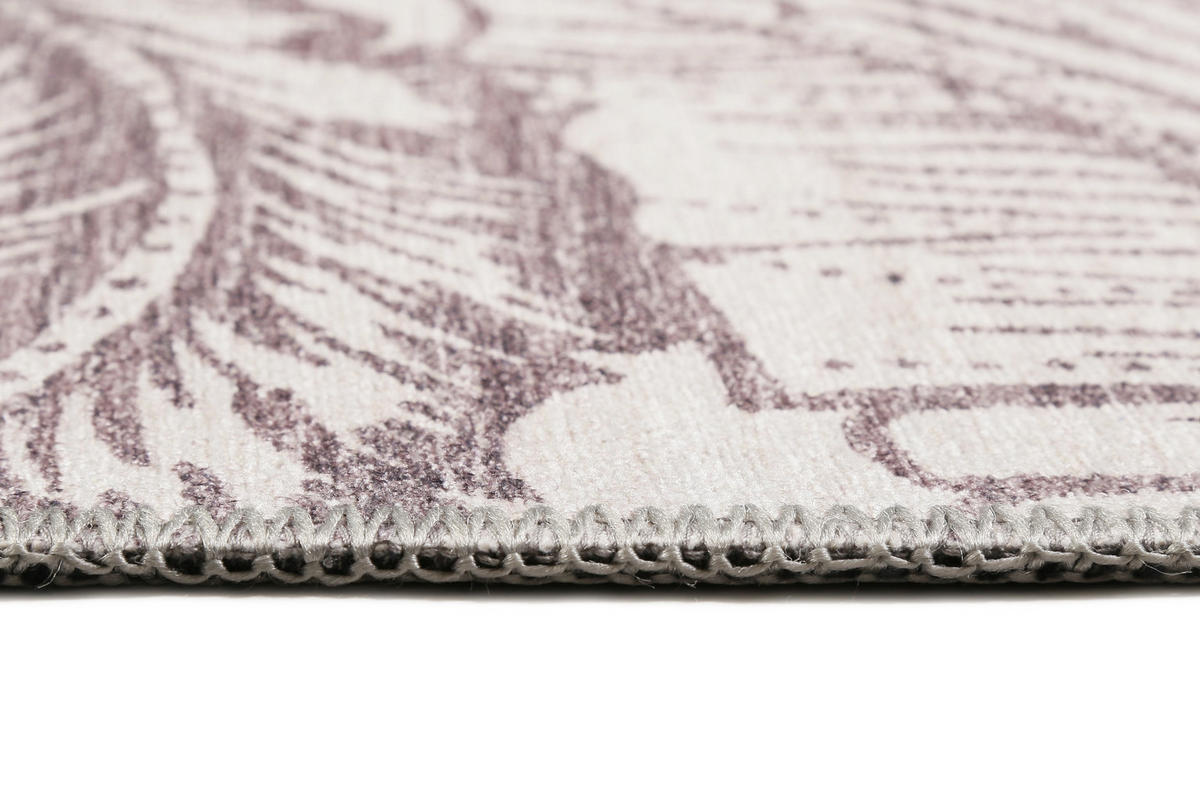 WEBTEPPICH 190/290 cm Mozambique Palm Taupe, Beige  - Taupe/Beige, LIFESTYLE, Textil (190/290cm) - Novel