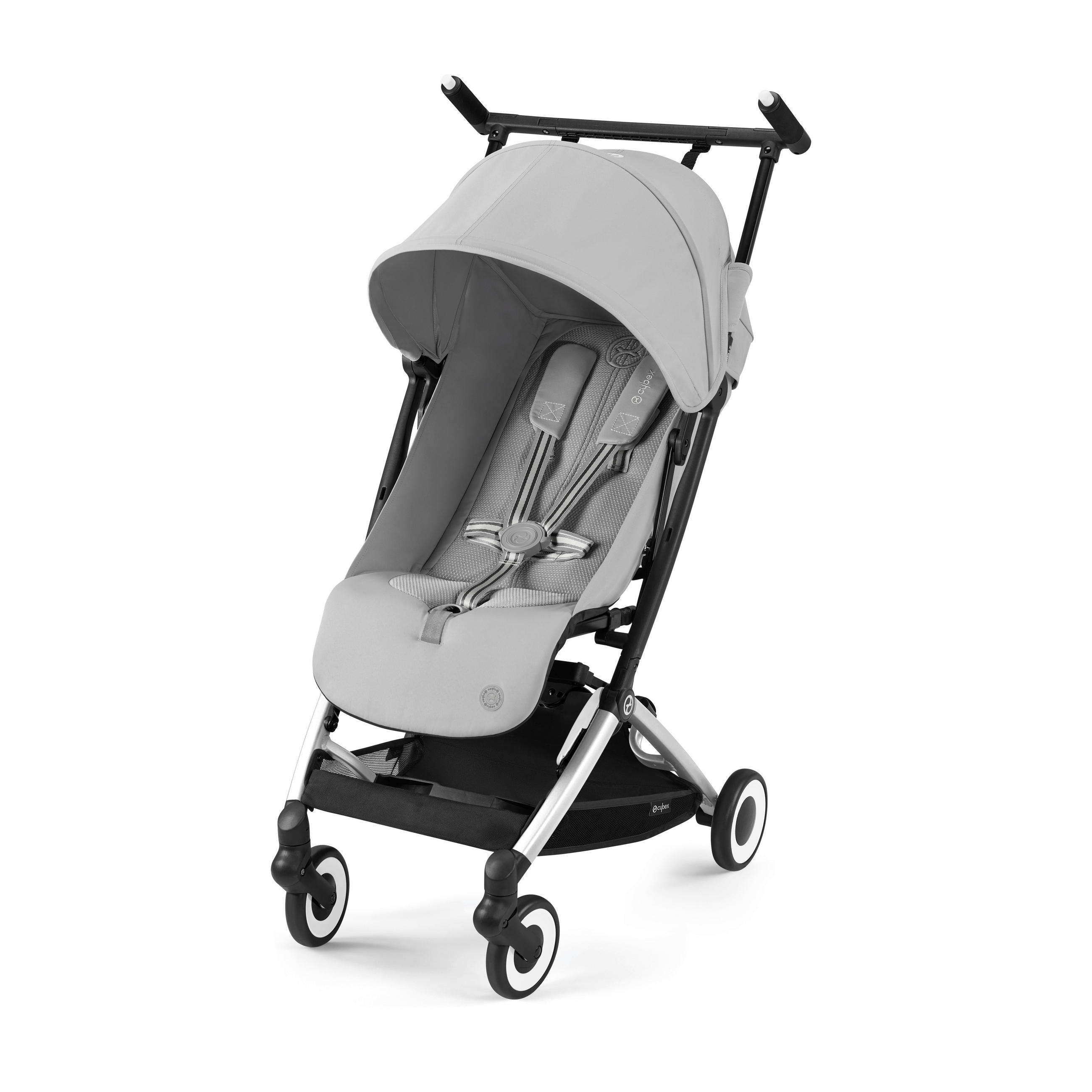 BUGGY Libelle  - Hellgrau/Schwarz, Basics, Textil (71/52/102cm) - Cybex