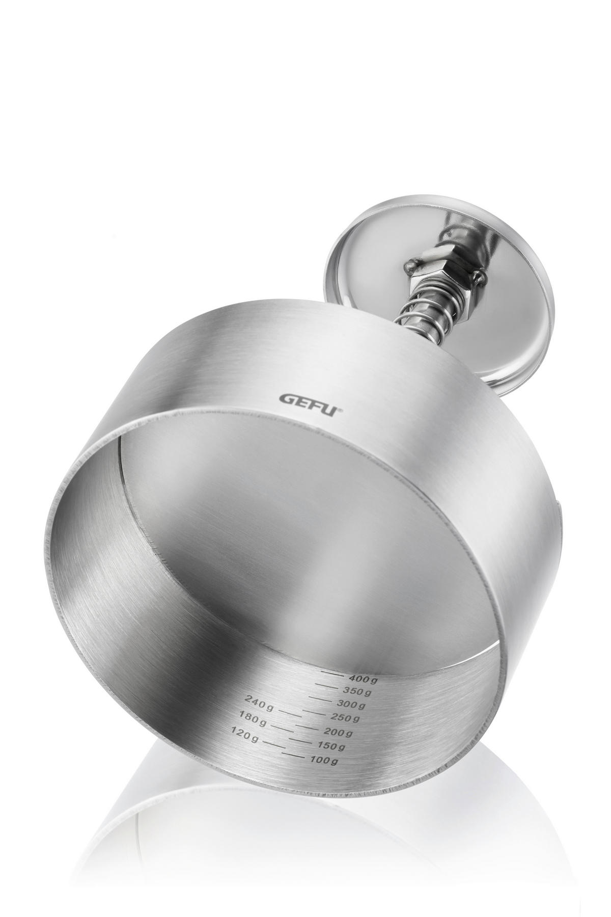 PREŠA ZA HAMBURGERE - boje oplemenjenog čelika, Basics, metal (11,5/14cm) - Gefu