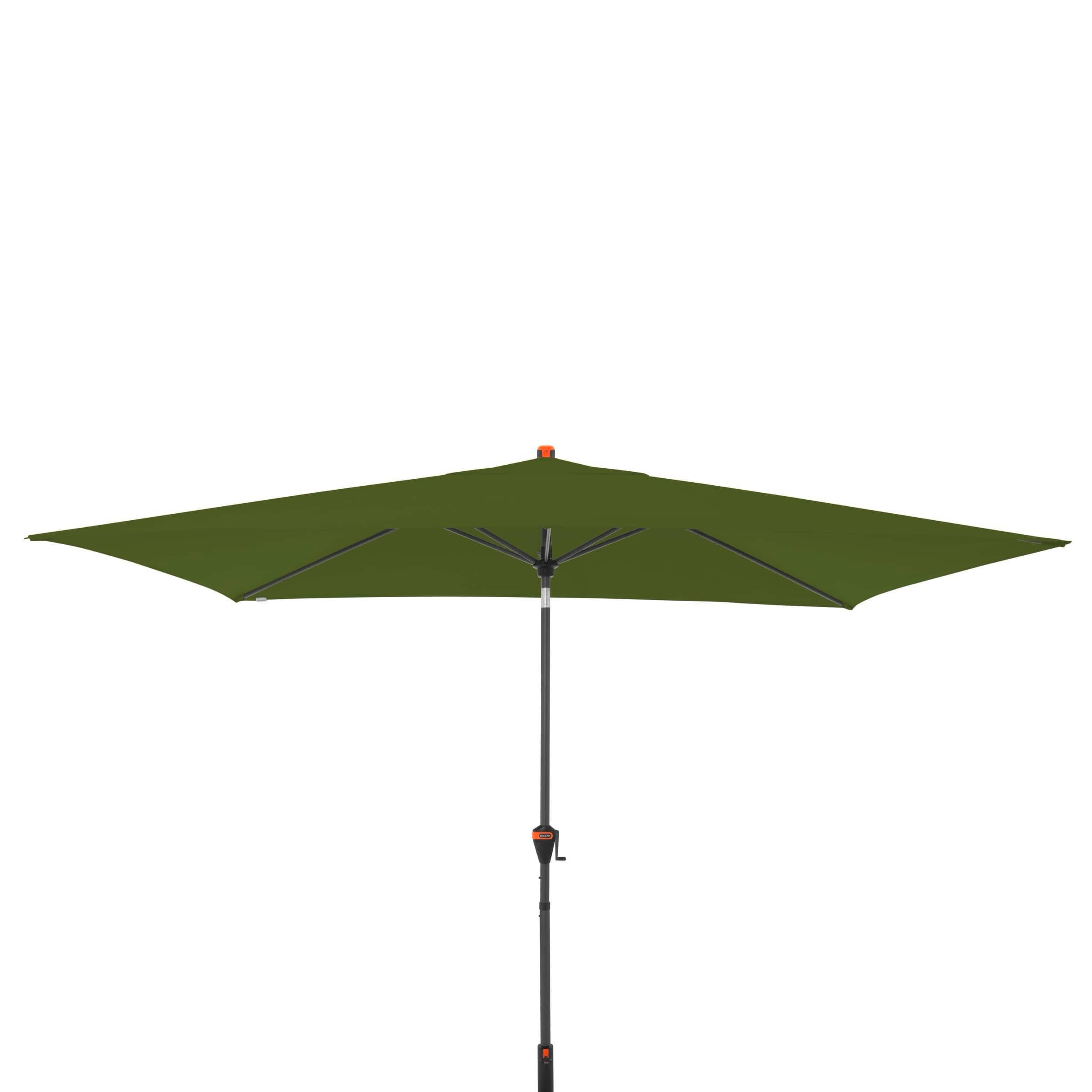 NAPERNYŐ  300/200 cm  - antracit/zöld, Basics, textil/fém (300/200cm)