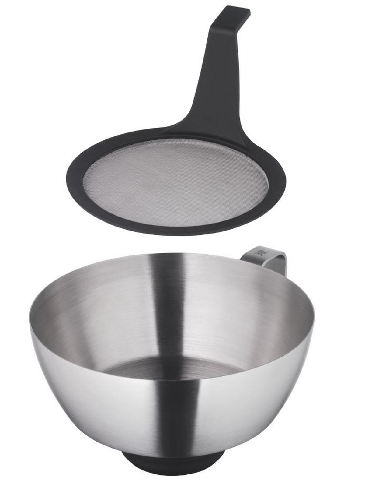 TRICHTER - Edelstahlfarben, Basics, Kunststoff/Metall (18cm) - WMF