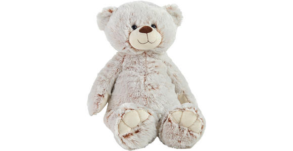 PLÜSCHTIER Bär 38 cm - Hellgrau, Basics, Kunststoff/Textil (38cm) - My Baby Lou