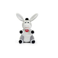 TIERCHENHANDPUPPE  - Grau, Basics, Kunststoff (25/17/15cm)