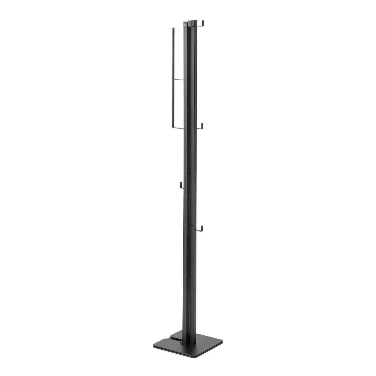 KLEIDERSTÄNDER Schwarz   - Schwarz, Basics, Metall (175/25/160cm)