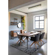 ARMLEHNSTUHL  in Flachgewebe  - Taupe/Eichefarben, Design, Holz/Textil (62/84/56cm) - Landscape