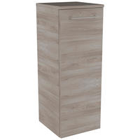 UNTERSCHRANK 30,5/81/32 cm   - Chromfarben/Eschefarben, MODERN, Glas/Holzwerkstoff (30,5/81/32cm) - MID.YOU