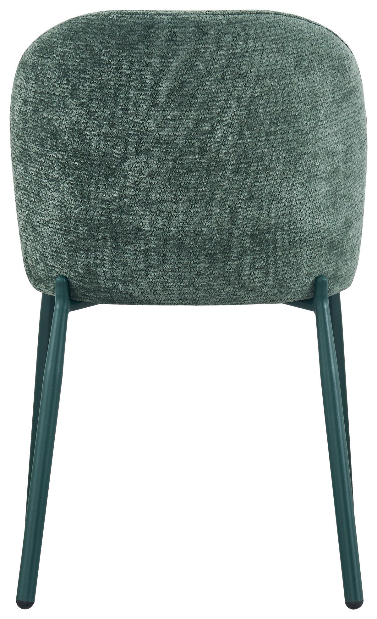 STUHL  Stoffauswahl Struktur  - Grün, Design, Textil/Metall (46/80/60cm) - Stylife