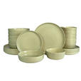 KOMBISERVICE Colori verde 24-teilig  - Grün, Trend, Keramik - Novel