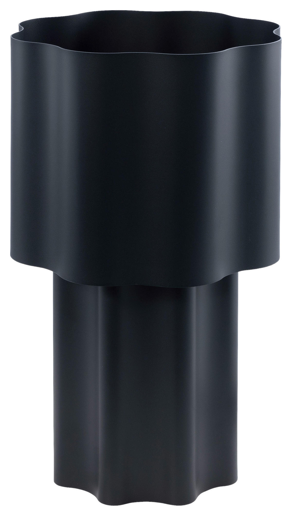 TISCHLEUCHTE - Schwarz, Trend, Metall (23/36cm) - Collet's Monde