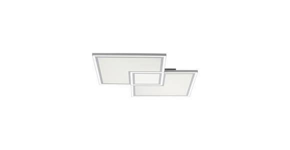 LED-DECKENLEUCHTE 67/67/5 cm   - Weiß, Trend, Kunststoff/Metall (67/67/5cm) - Novel