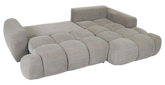 ECKSOFA Braun Flachgewebe - Schwarz/Braun, KONVENTIONELL, Kunststoff/Textil (274/174cm) - Carryhome