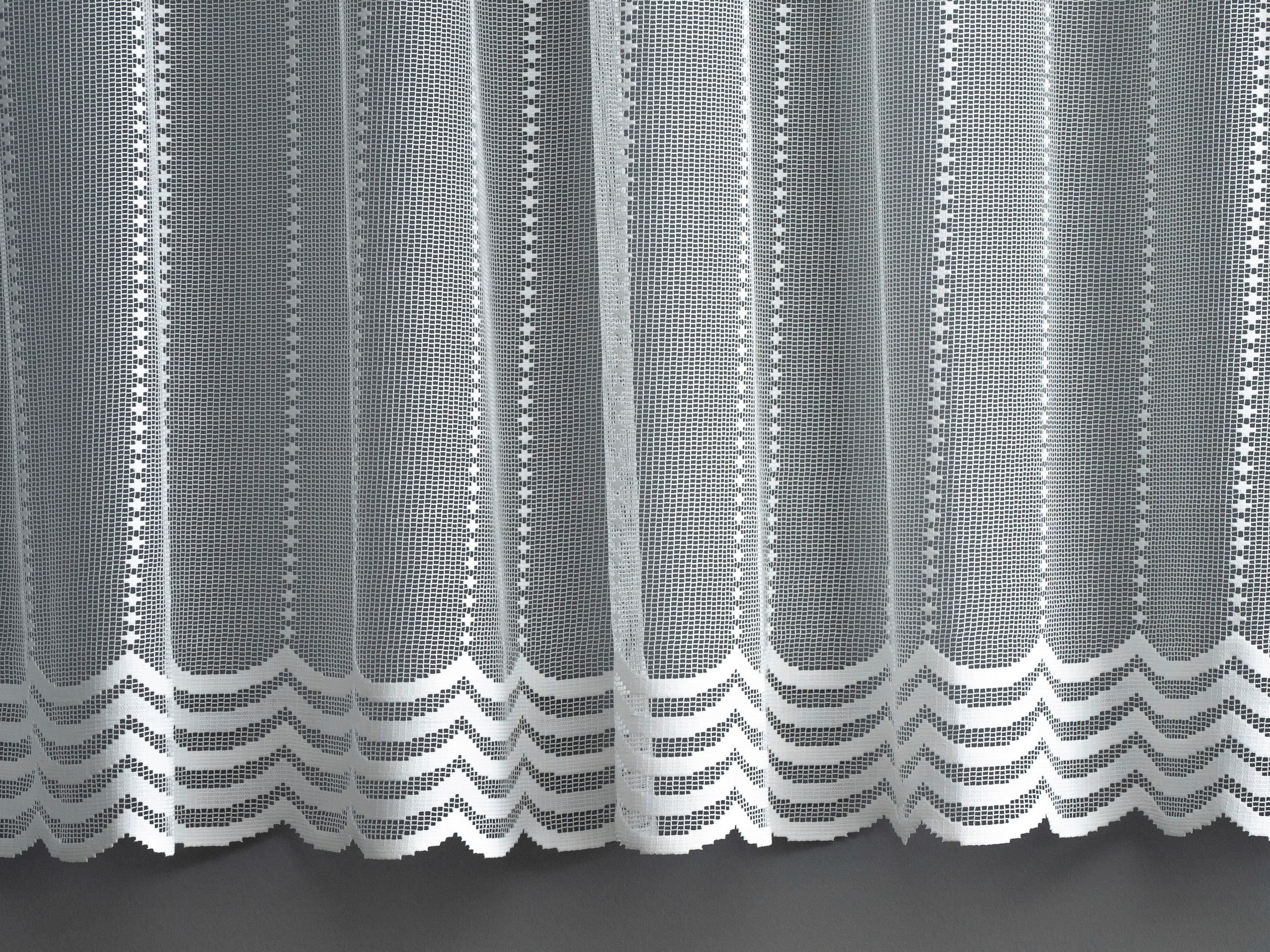 HÁLÓS FÜGGÖNY fm - fehér, Basics, textil (280cm)
