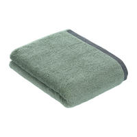 DUSCHTUCH Prato 140/67 cm  - Grün, Basics, Textil (140/67cm) - Vossen