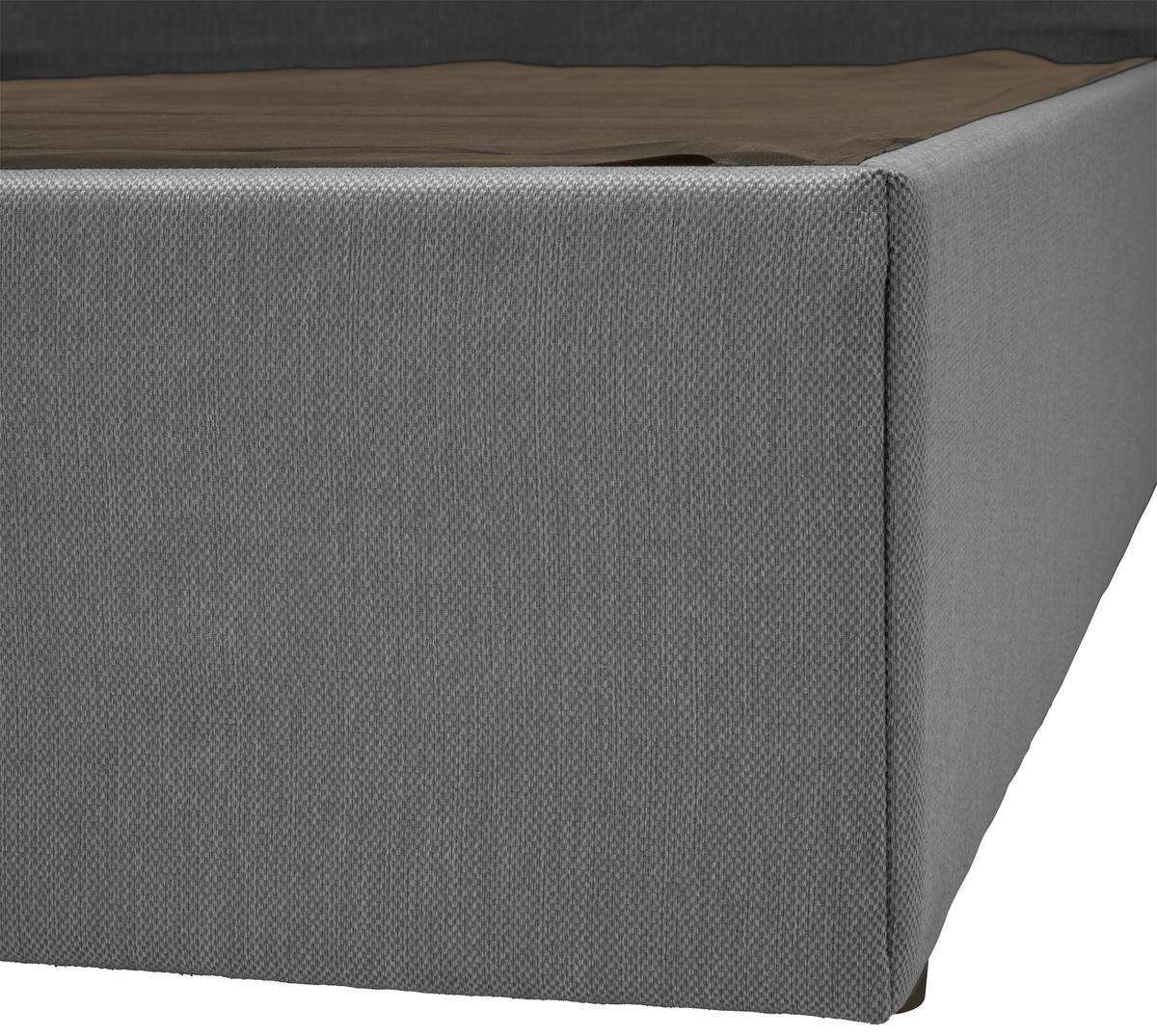BOXBETT 120/200 cm  in Grau  - Schwarz/Grau, KONVENTIONELL, Holz/Holzwerkstoff (120/200cm) - P & B