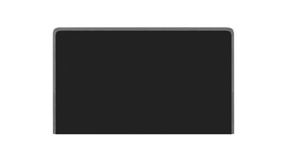 POLSTERBETT gepolstertes Kopfteil, Lattenrost, Bettkasten Hellgrau 180/200 cm  - Hellgrau/Schwarz, Design, Holz/Textil (180/200cm) - Carryhome