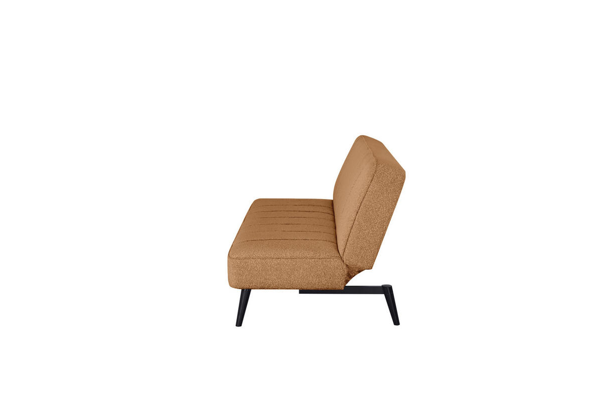 SCHLAFSOFA in Holz, Textil Braun  - Schwarz/Braun, Design, Holz/Textil (192/82/90cm) - Livetastic