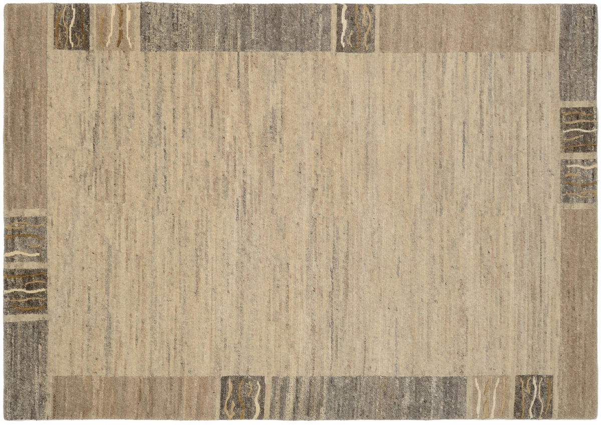 ORIENTTEPPICH 90/160 cm Creme, Naturfarben  - Creme/Naturfarben, Design, Textil (90/160cm) - Cazaris