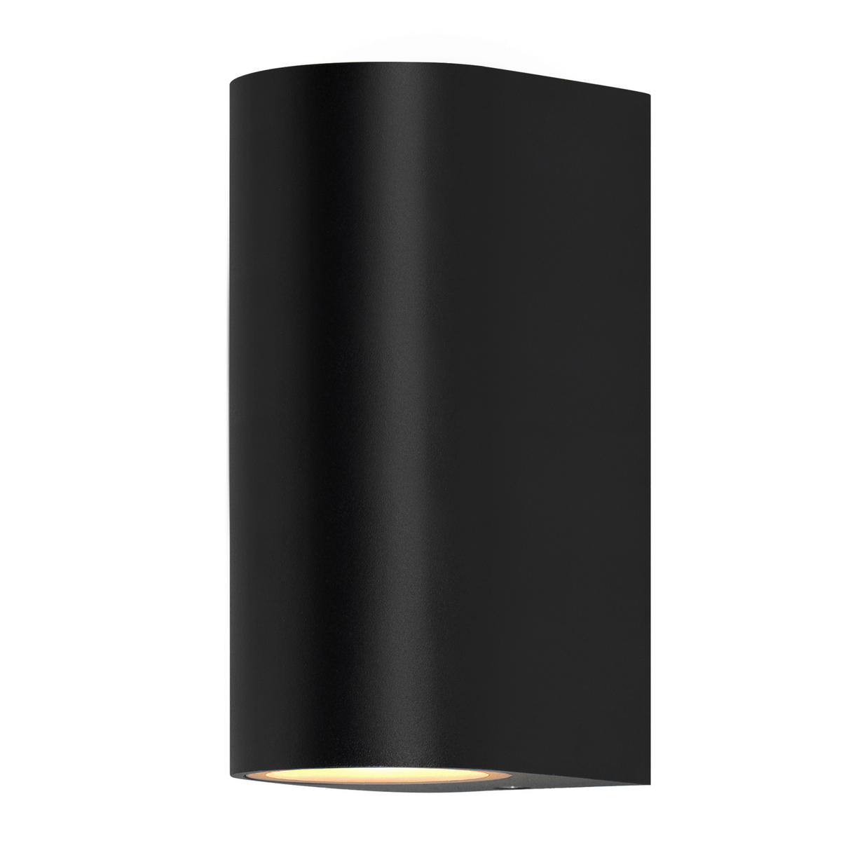 AUßENWANDLEUCHTE 6.5/9/15 cm   - Schwarz, Design, Metall (6.5/9/15cm)