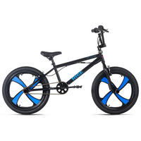 BMX FREESTYLE 544B 20 Zoll  - Blau/Schwarz, Basics, Metall (70/100/70cm) - KS Cycling