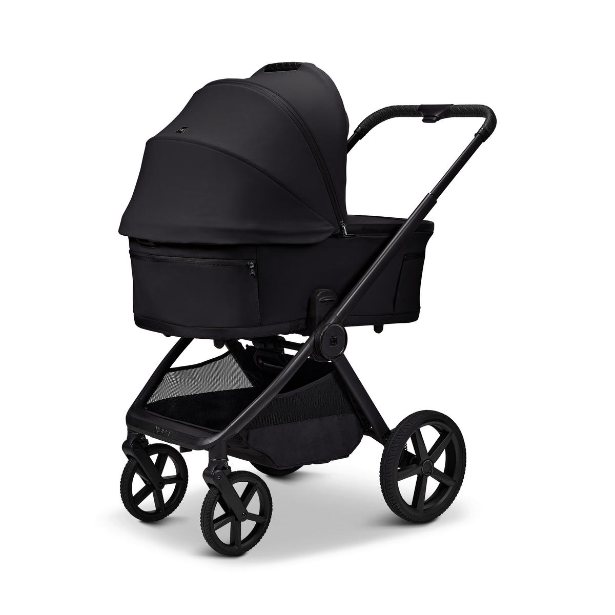 KINDERWAGENSET  GIO FOLD ETPU SET  onyx  - Schwarz, Basics, Textil/Metall (120/58/92cm) - Moon Edition