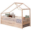 HAUSBETT 90/200 cm Naturfarben  - Naturfarben, Modern, Holz (90/200cm) - MID.YOU