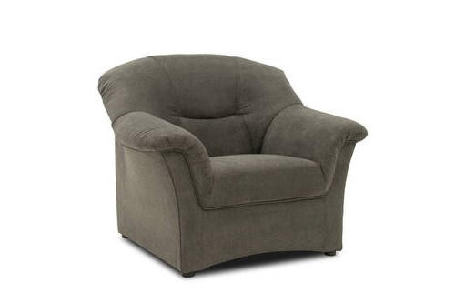 SESSEL Mikrofaser Greige    - Greige/Schwarz, KONVENTIONELL, Kunststoff/Textil (102/83/81cm) - MID.YOU