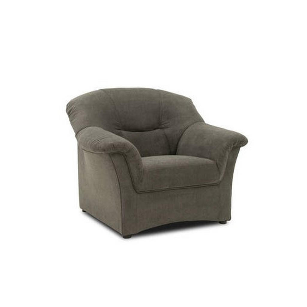 Polstersessel Mit Armlehnen Sarafina Mikrofaser Greige