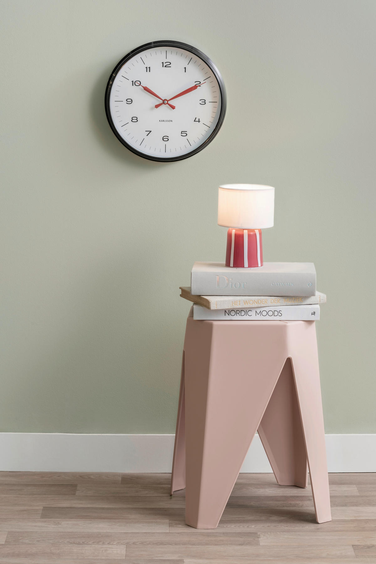 STAPELHOCKER Pink  - Pink, Basics, Kunststoff (29/47/29cm) - Leitmotiv