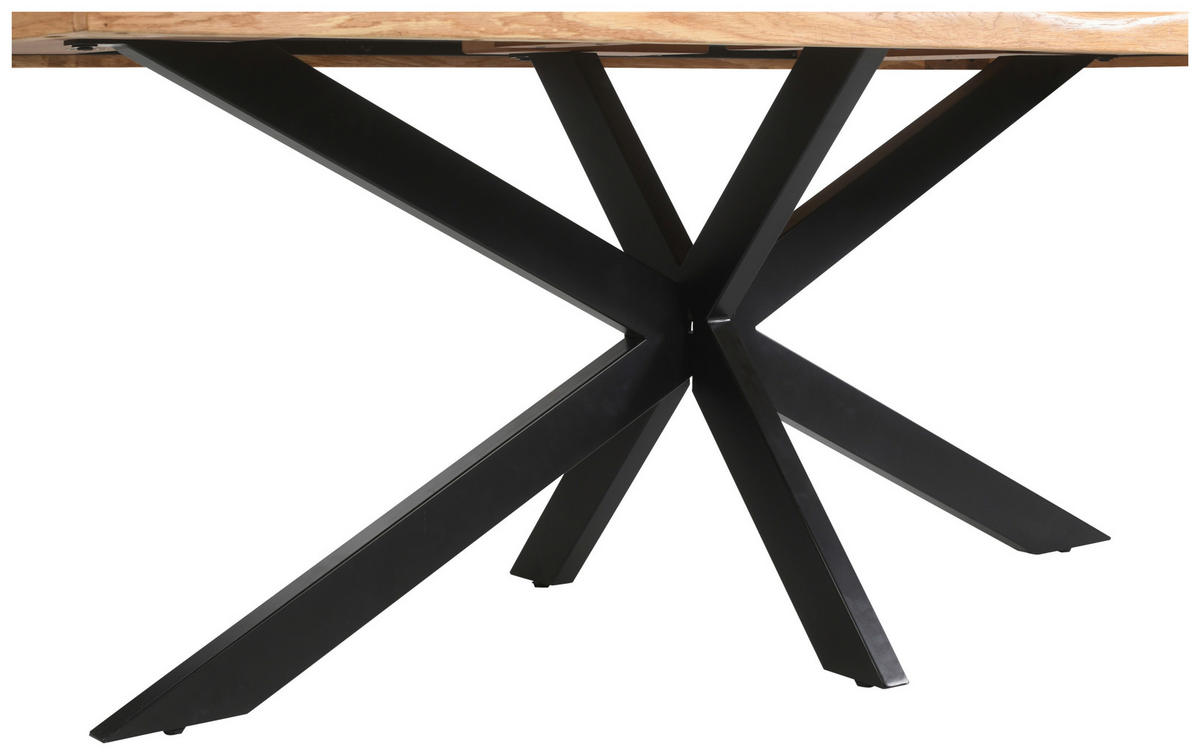 TISCHGESTELL Schwarz  - Schwarz, Design, Metall (160/70/72cm) - Landscape