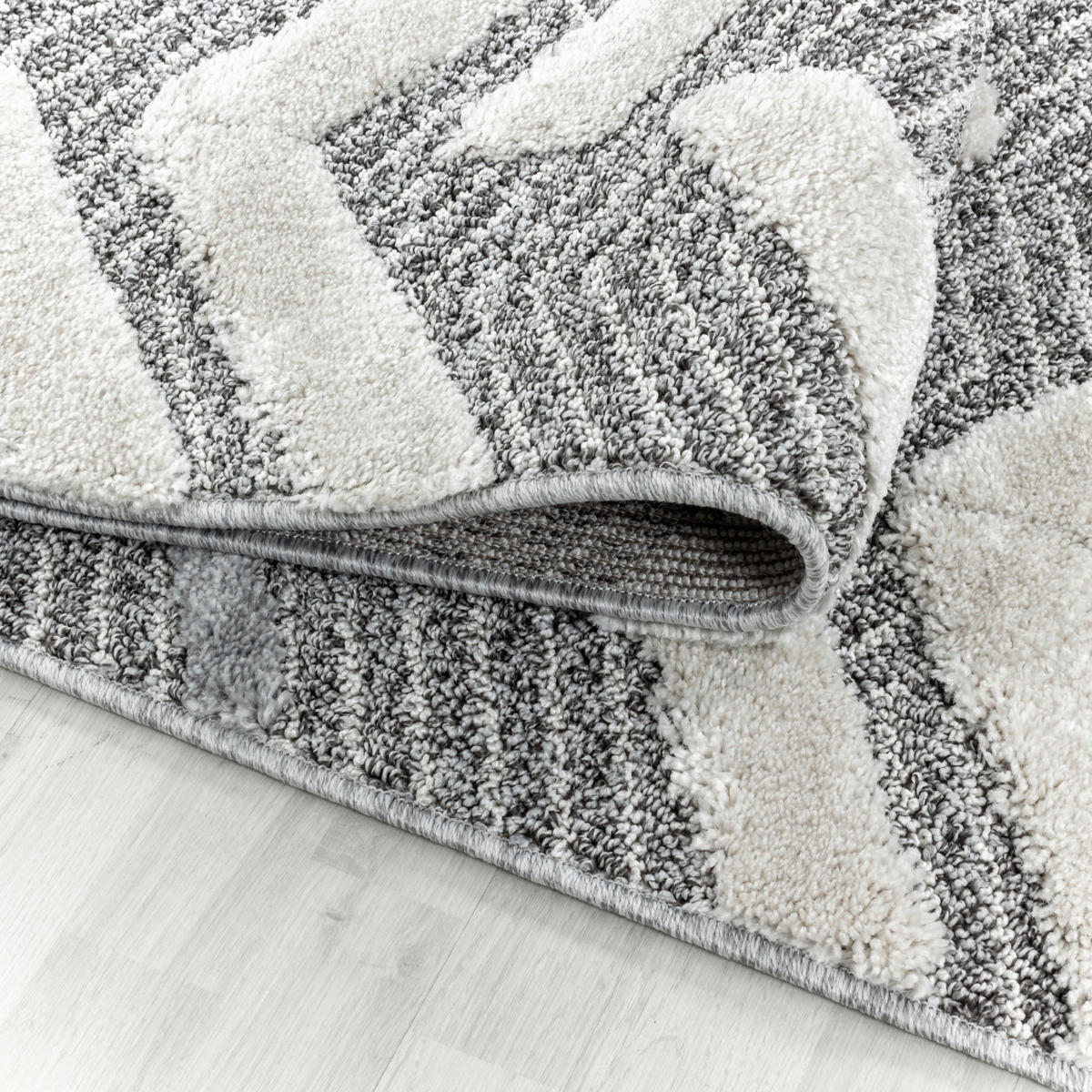 GOLVLÖPARE 80/250 cm Pisa 4705 grau  - grå, Klassisk, textil (80/250cm)