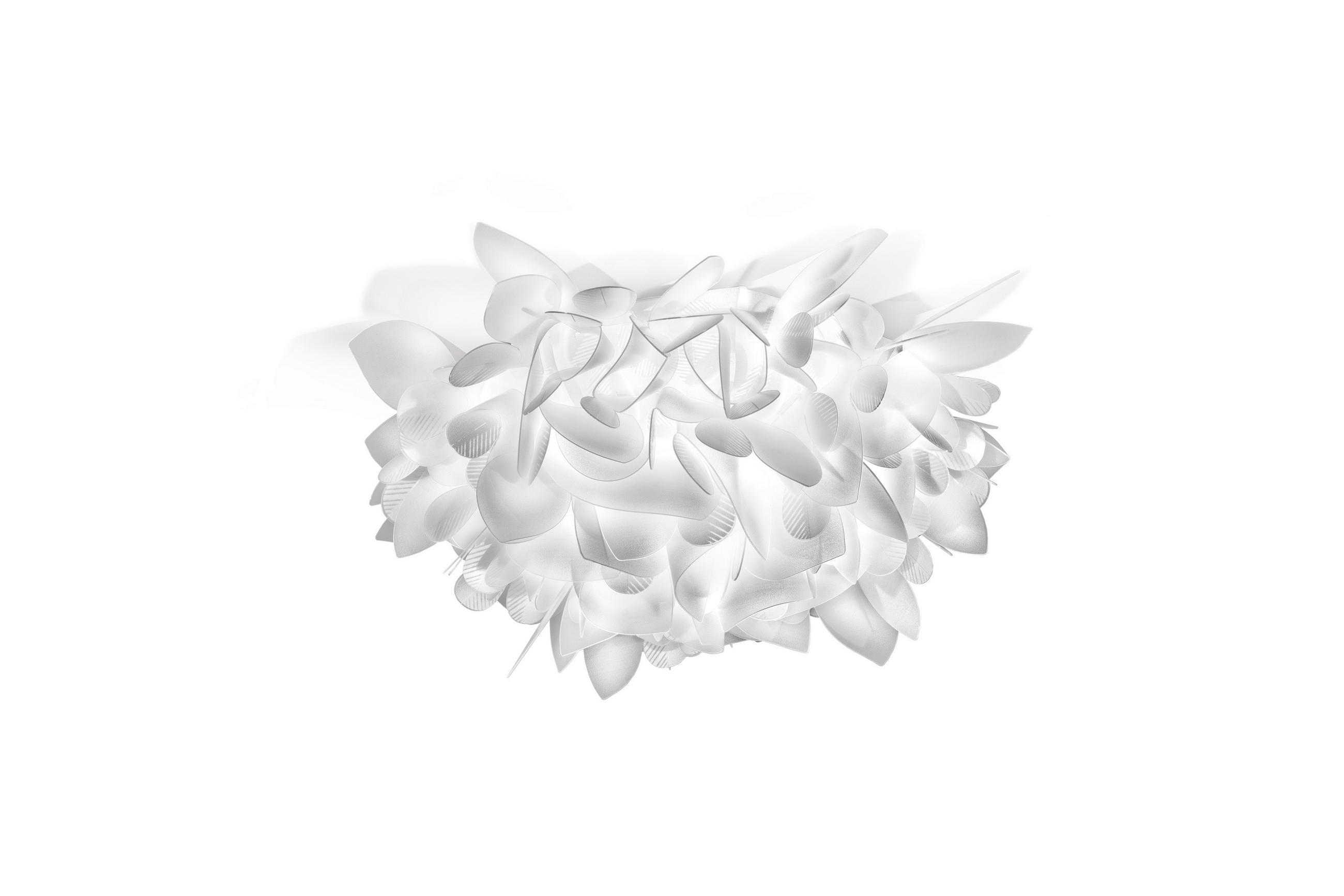 DECKENLEUCHTE VELI FOLIAGE 54/16 cm   - Weiß, Design, Kunststoff (54/16cm) - Slamp