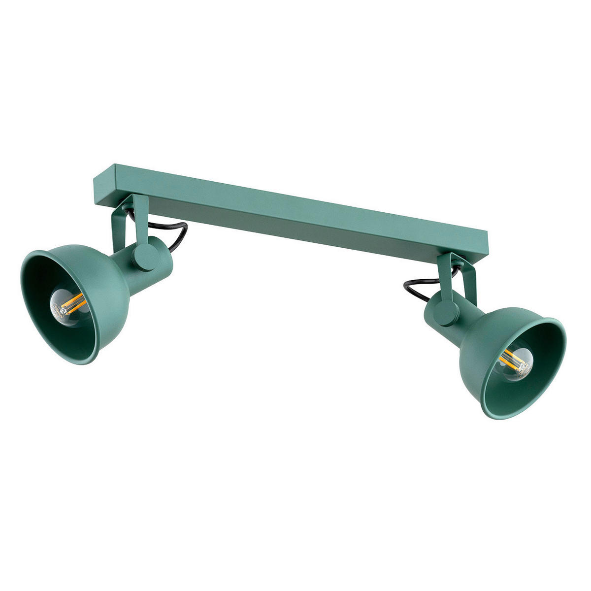 DECKENLEUCHTE Argon Lenora 19,5/14/54 cm   - Grün, KONVENTIONELL, Metall (19,5/14/54cm)