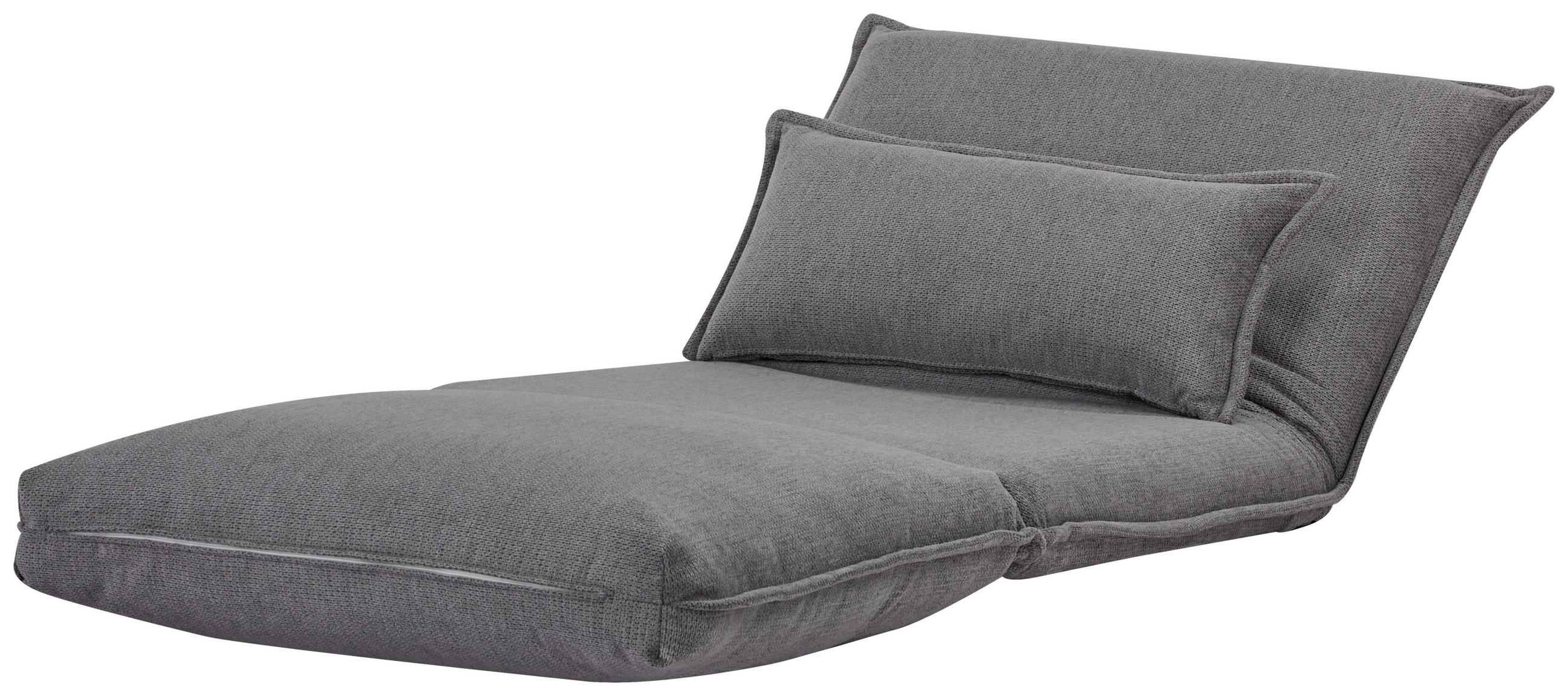 SCHLAFSESSEL in Webstoff Grau  - Grau, MODERN, Textil (85,5/59/67cm) - MID.YOU