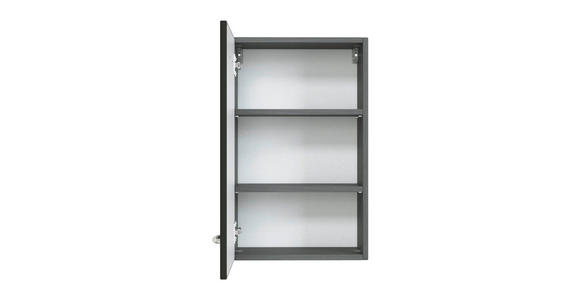 HÄNGESCHRANK 40/64/20 cm - Chromfarben/Graphitfarben, KONVENTIONELL, Holzwerkstoff/Metall (40/64/20cm) - Xora