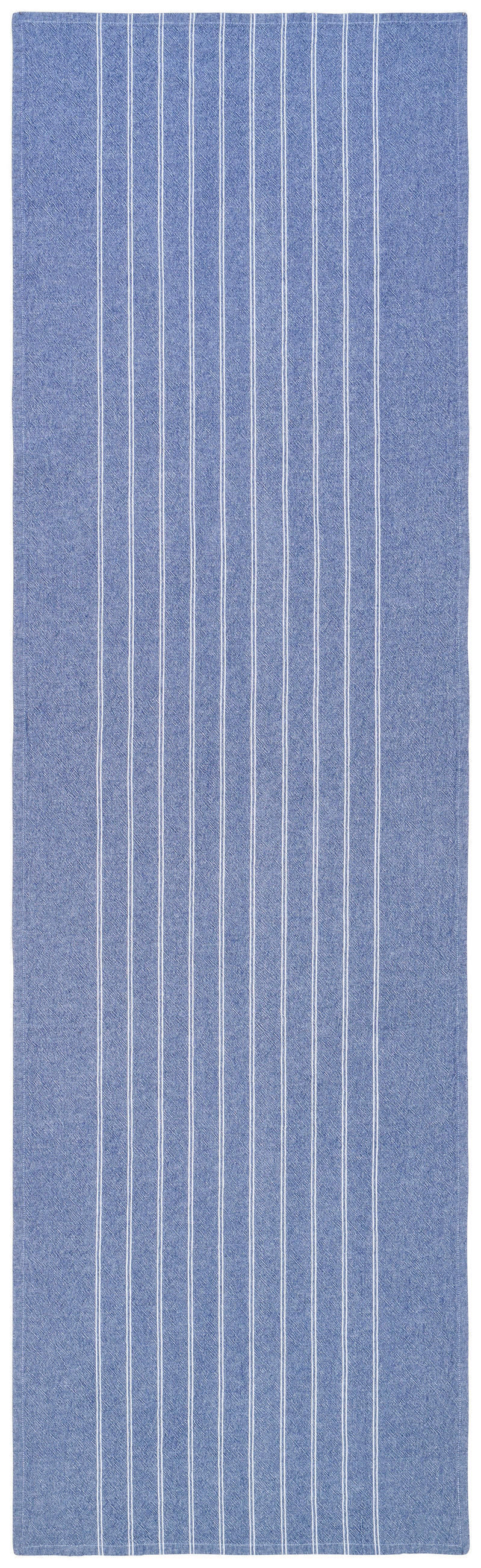 BĚHOUN NA STŮL, 45/150 cm, modrá, bílá - bílá/modrá, Basics, textil (45/150cm) - Novel