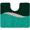 WC-VORLEGER Mintgrün 50/60 cm  - Mintgrün, Basics, Kunststoff/Textil (50/60cm) - Grund
