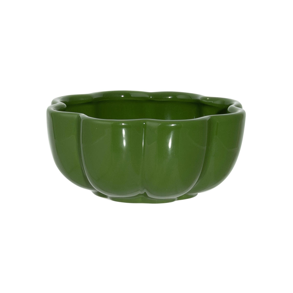 SKÅL   - grön, Basics, keramik (15,8/6,7cm) - Ambia Home