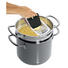 SPÄTZLEHOBEL - Edelstahlfarben/Schwarz, Basics, Metall (14/35cm) - WMF