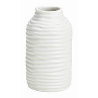 VASE 12 cm  - Weiß, Basics, Keramik (7/12/7cm)