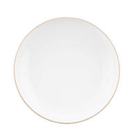 SUPPENTELLER Weiß, Beige Porzellan Sento Home Pure Lines  - Beige/Weiß, KONVENTIONELL, Keramik (21cm) - Seltmann Weiden