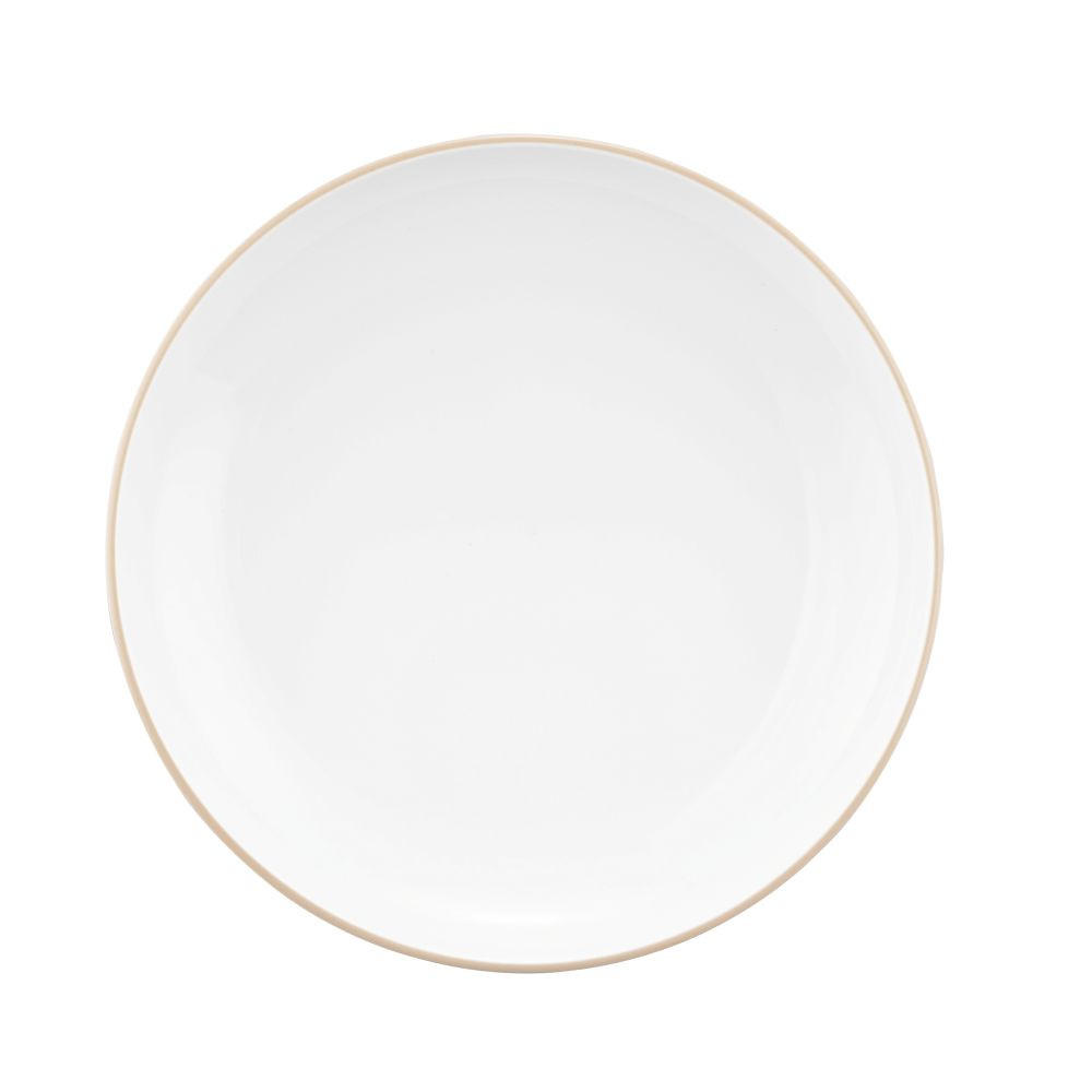 Seltmann Weiden Suppenteller Sento Home Pure Lines Weiß, Beige