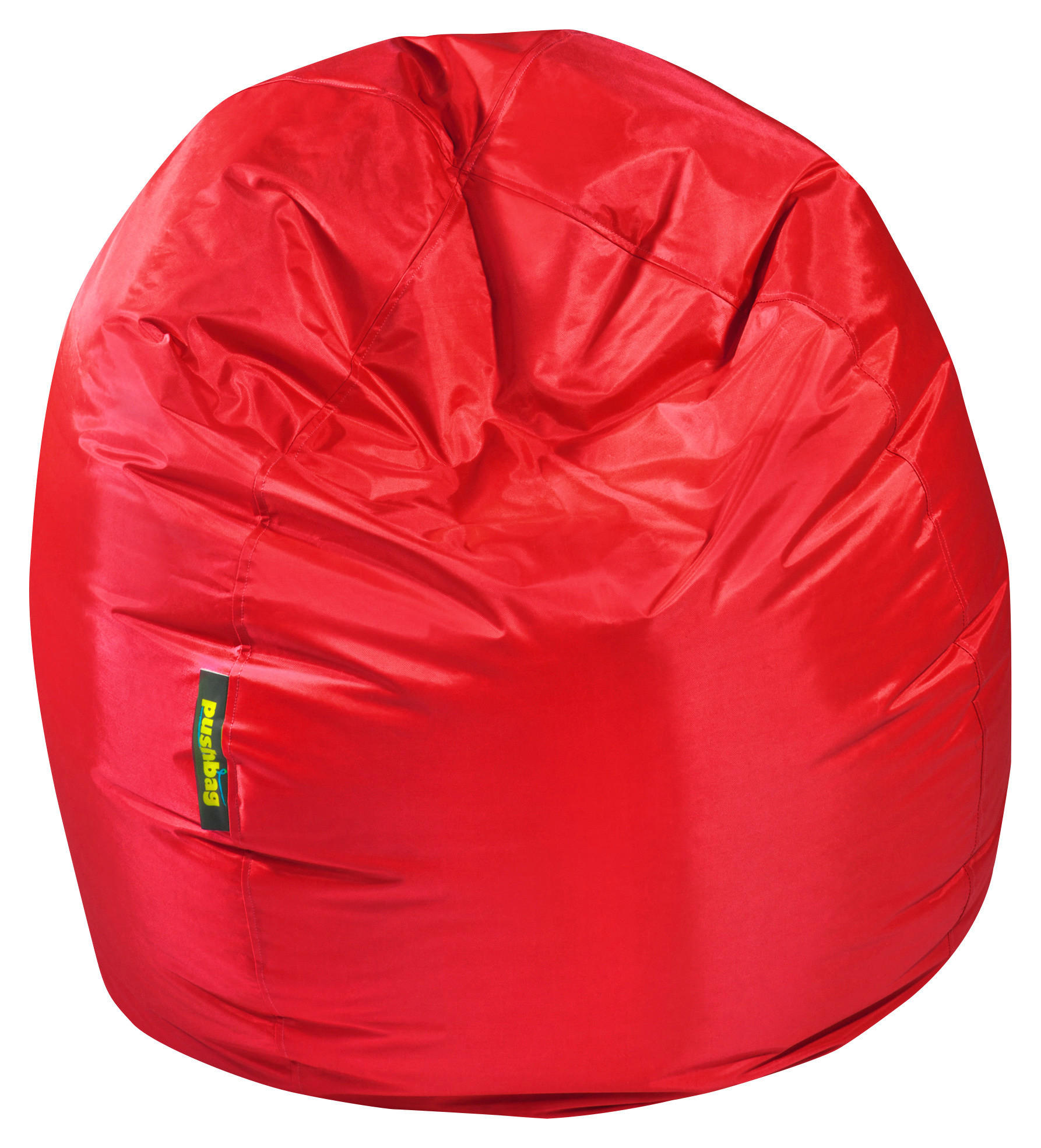 SITZSACK Uni - Rot, Basics, Kunststoff (70/90/70cm) - MID.YOU