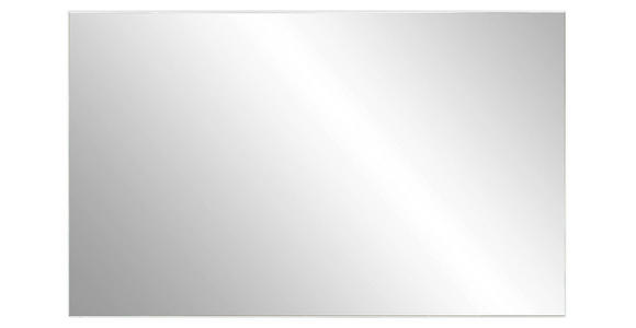 SPIEGEL 115/70/2 cm - Weiß, Design, Glas/Holzwerkstoff (115/70/2cm) - Voleo