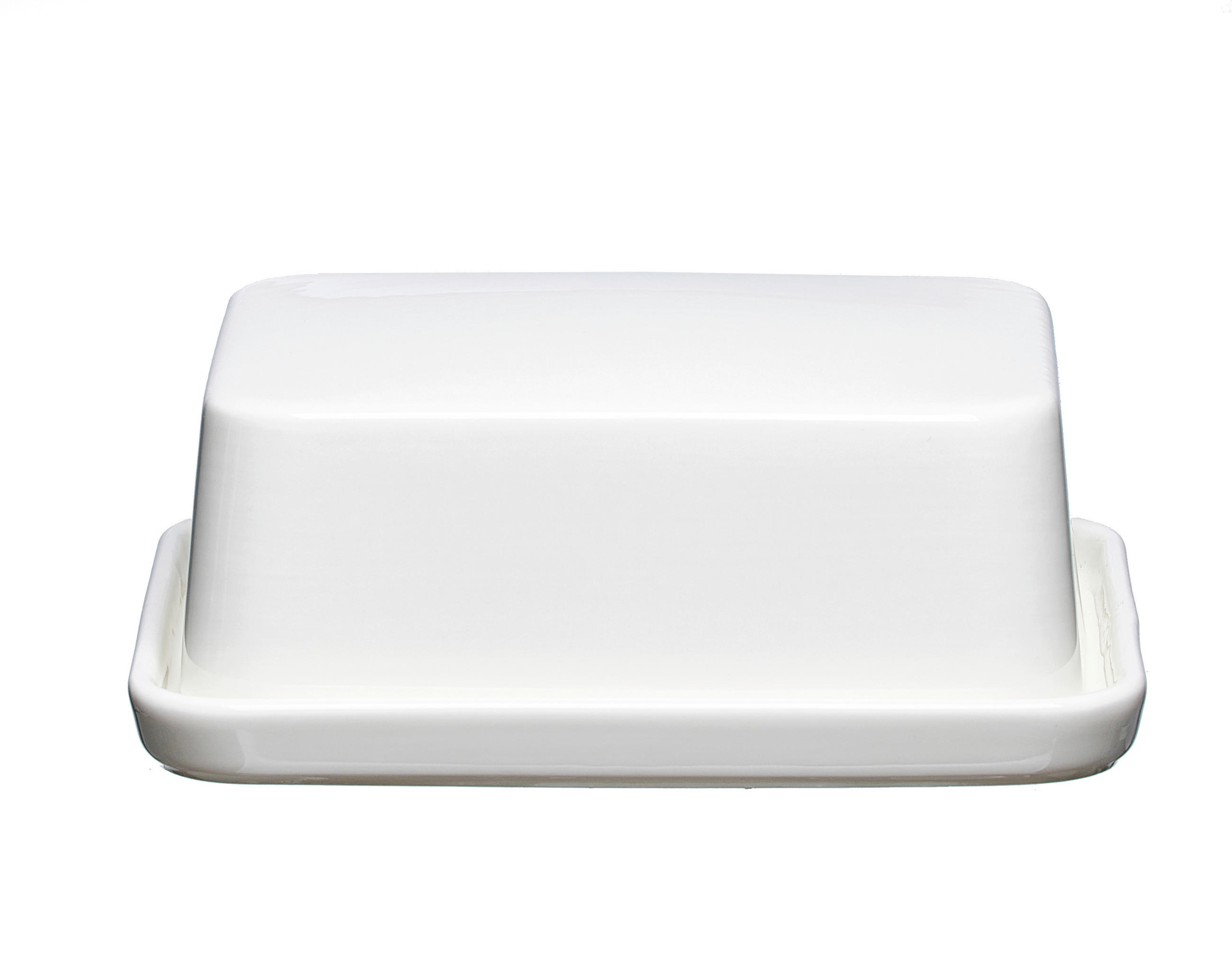 BUTTERDOSE Keramik Porzellan  - Weiß, KONVENTIONELL, Keramik (16/12/6,5cm) - Ritzenhoff Breker