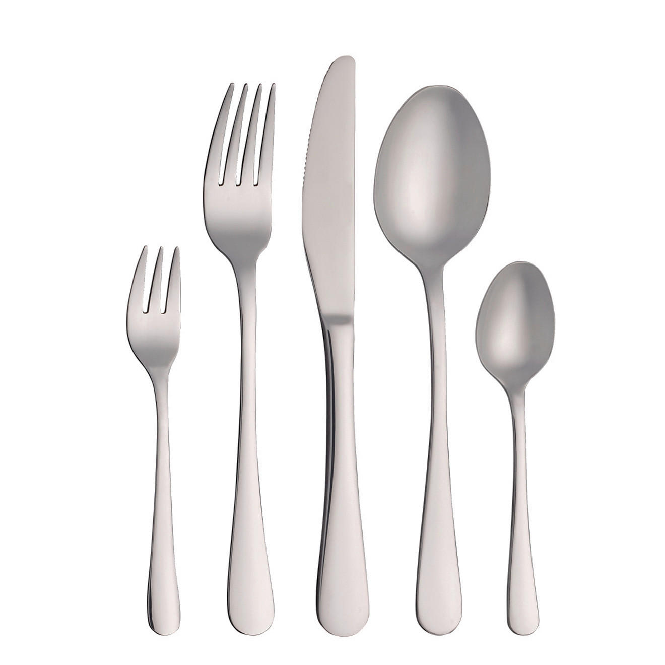 BESTECKSET Hotel  30-teilig  - Silberfarben, Basics, Metall (26,2/31,5/5,5cm) - Berndorf