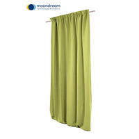VERDUNKELUNGSVORHANG - Grün, Design, Textil (145/260cm)