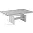 COUCHTISCH in Holzwerkstoff, Metall 110-170/68/53-72 cm - Eichefarben, Design, Holzwerkstoff/Metall (110-170/68/53-72cm) - Venda COUCHTISCH in Holzwerkstoff, Metall 110-170/68/53-72 cm - Eichefarben, Design, Holzwerkstoff/Metall (110-170/68/53-72cm) - Venda