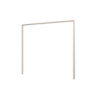 PASPARTOVÝ RÁM, 230/221/18,5 cm - kašmírová, Konvenční, kompozitní dřevo (230/221/18,5cm) - Xora