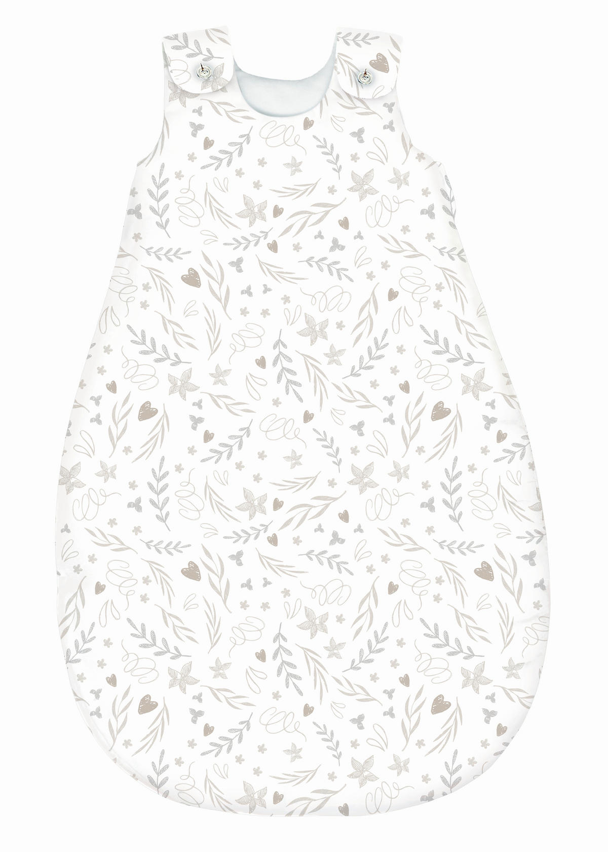 BABYSCHLAFSACK Avelia    68/74   - Taupe, Basics, Textil (68/74null) - Avelia