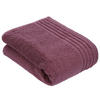 DUSCHTUCH 67/140 cm Vienna Style Supersoft  - Bordeaux, Basics, Textil (67/140cm) - Vossen